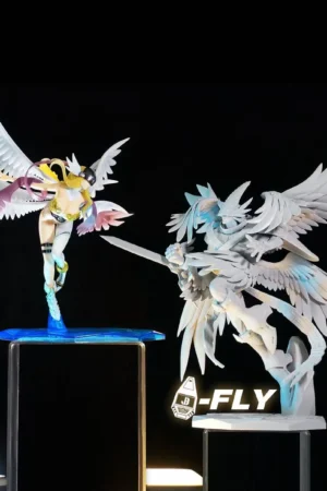 Alternative view of Holy Angemon Digimon 1/6 Scale Statue – JB Studio