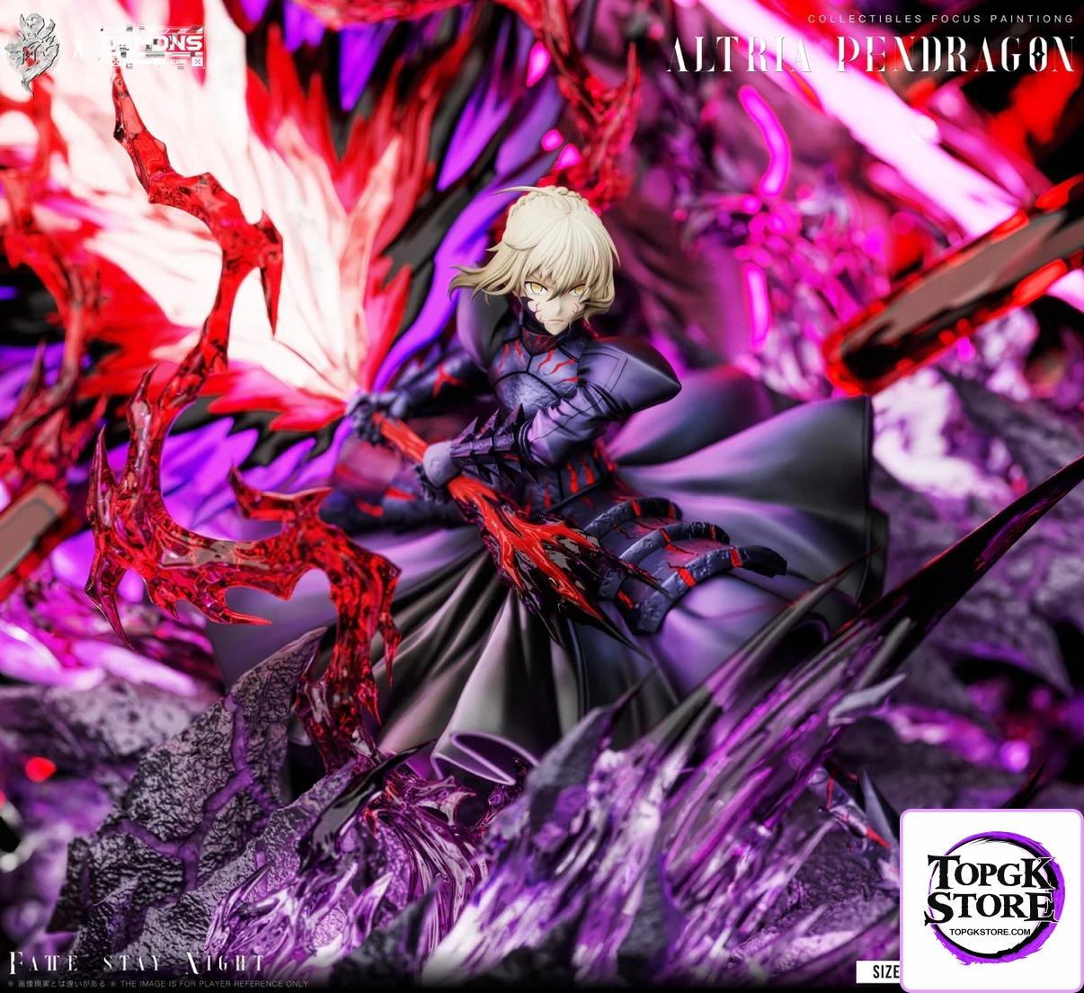 Fate Series Saber Artoria Pendragon 1/4 Scale TOPGK Statue - DEMONS Studio Lue Ying Studio - Image 10