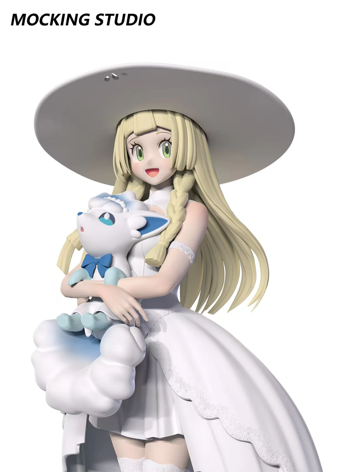 Bride Lillie 1/8 Scale Resin Statue – Pokémon | Zhu Yi Wan Jia Studio - Image 13