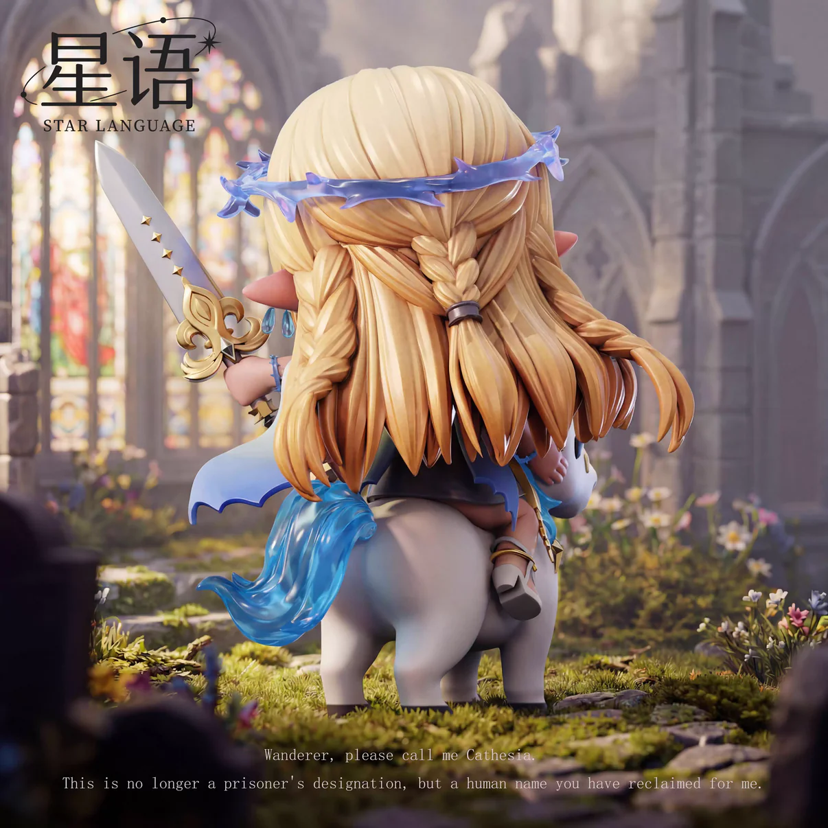 Cartethyia Knight Chibi Figure Wuthering Waves - Star Language Studio - Image 5