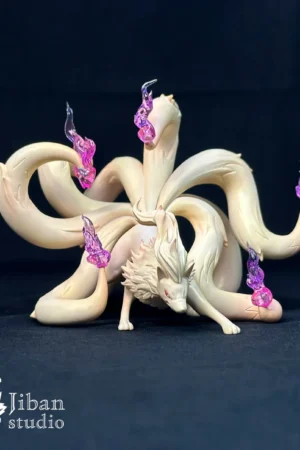 Alternative view of Blue Oak X Ninetales Pokémon 1/20 Scale Statue - Jiban Studio