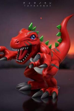 Alternative view of Tyranomon Digimon Premium Statue - Suntoys Studio