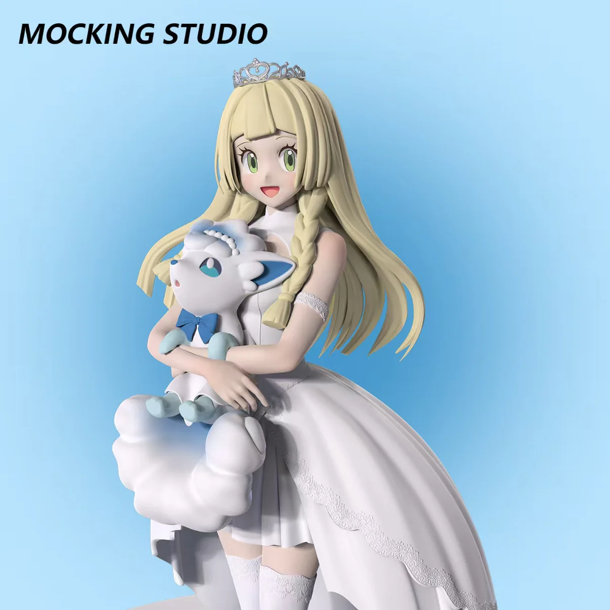 Bride Lillie 1/8 Scale Resin Statue – Pokémon | Zhu Yi Wan Jia Studio - Image 23
