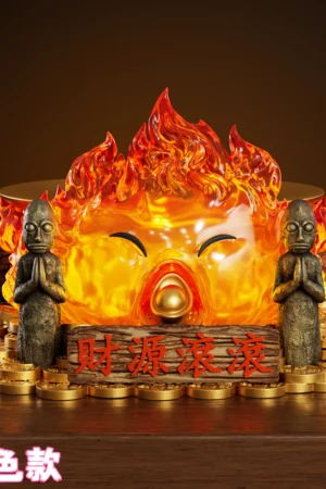 Alternative view of Lucky Series Lucky Calcifer Tray Howl's Moving Castle - WAWA Studio