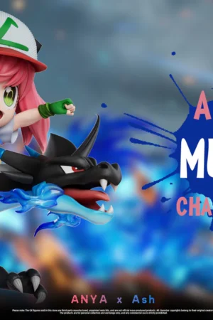 Alternative view of Anya Pokémon Trainer Series #01 Anya Riding Mega Charizard X Spy x Family - Biubiu Studio