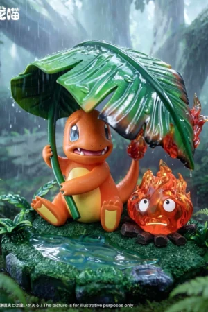 Calcifer × Charmander Crossover 1/7 Scale TOPGK Statue - Long Miao Studio