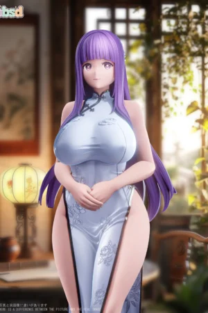 Alternative view of Fern Frieren: Beyond Journey's End 1/6 Scale TOPGK Statue - BBSD Studio