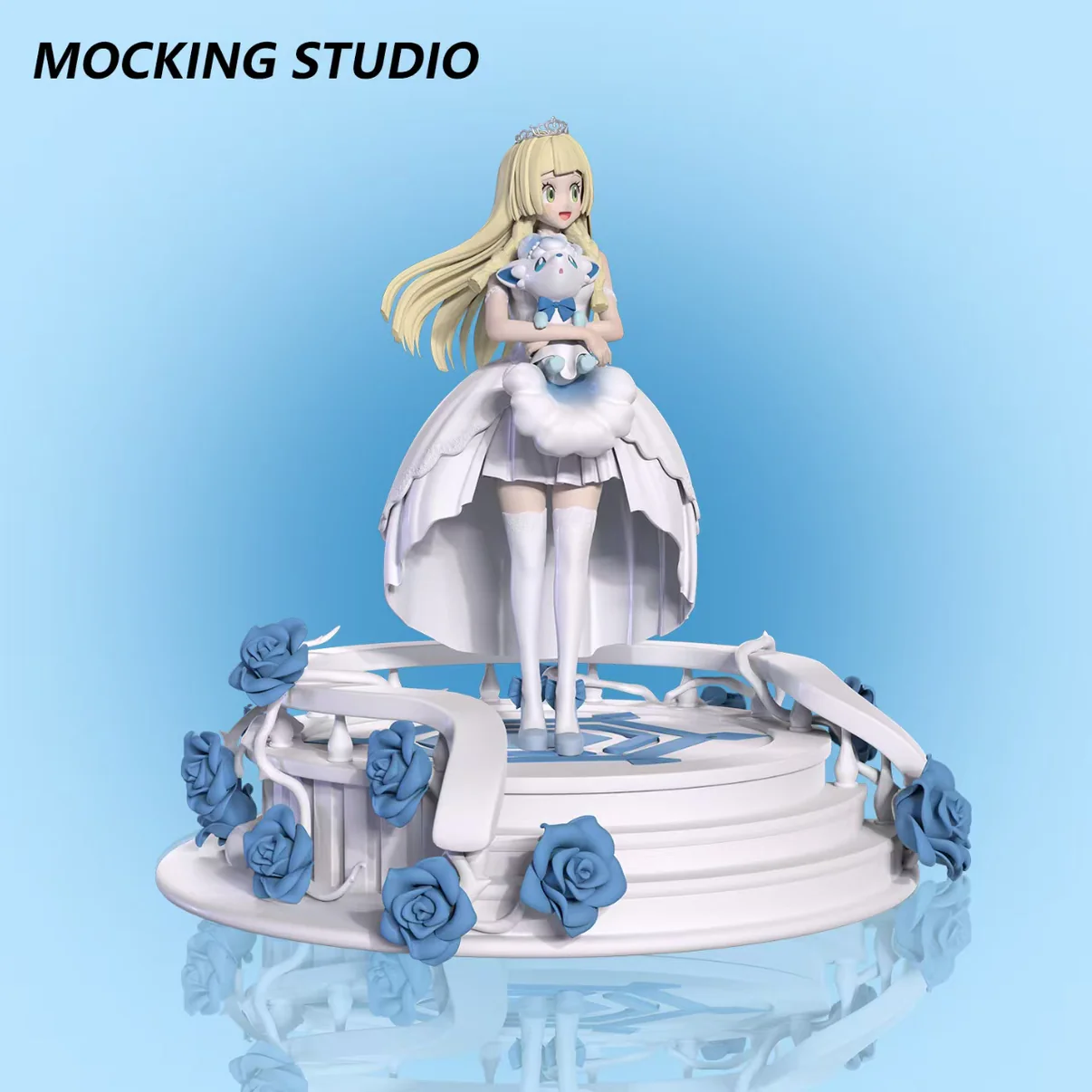 Bride Lillie 1/8 Scale Resin Statue – Pokémon | Zhu Yi Wan Jia Studio - Image 24