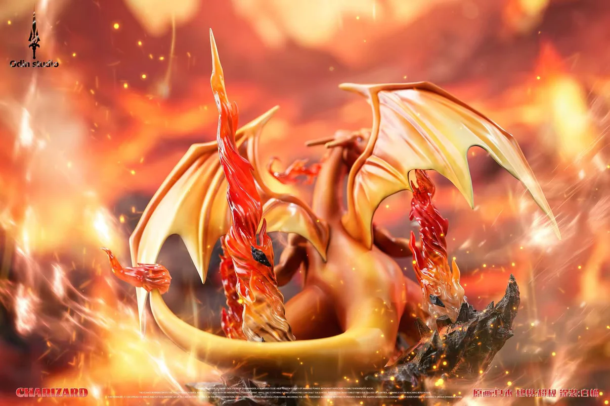Pokémon Charizard 1/10 Scale TOPGK Statue- Odin Studio - Image 6