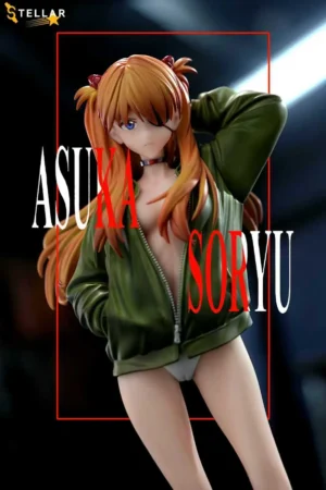 Alternative view of Asuka Langley Sohryu Neon Genesis Evangelion 1/6 Scale TOPGK Statue - STELLAR Studio