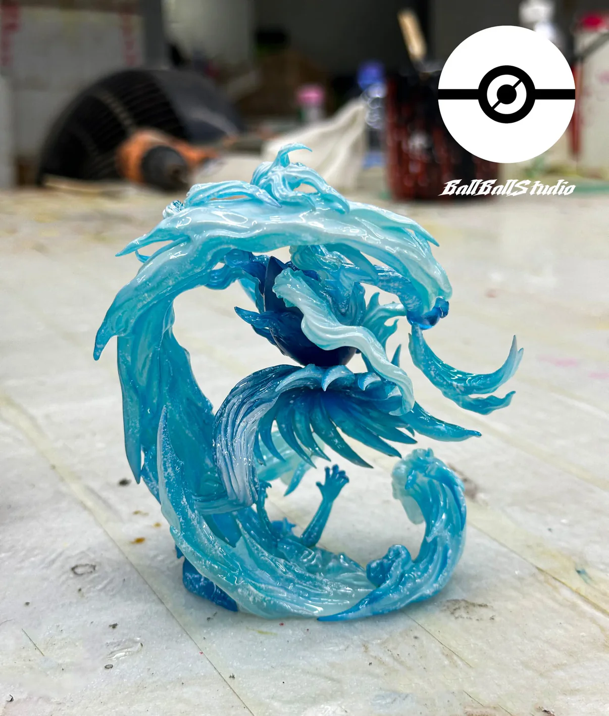 Darkrai Pokémon TOPGK Resin Statue - Ball Ball Studio - Image 4