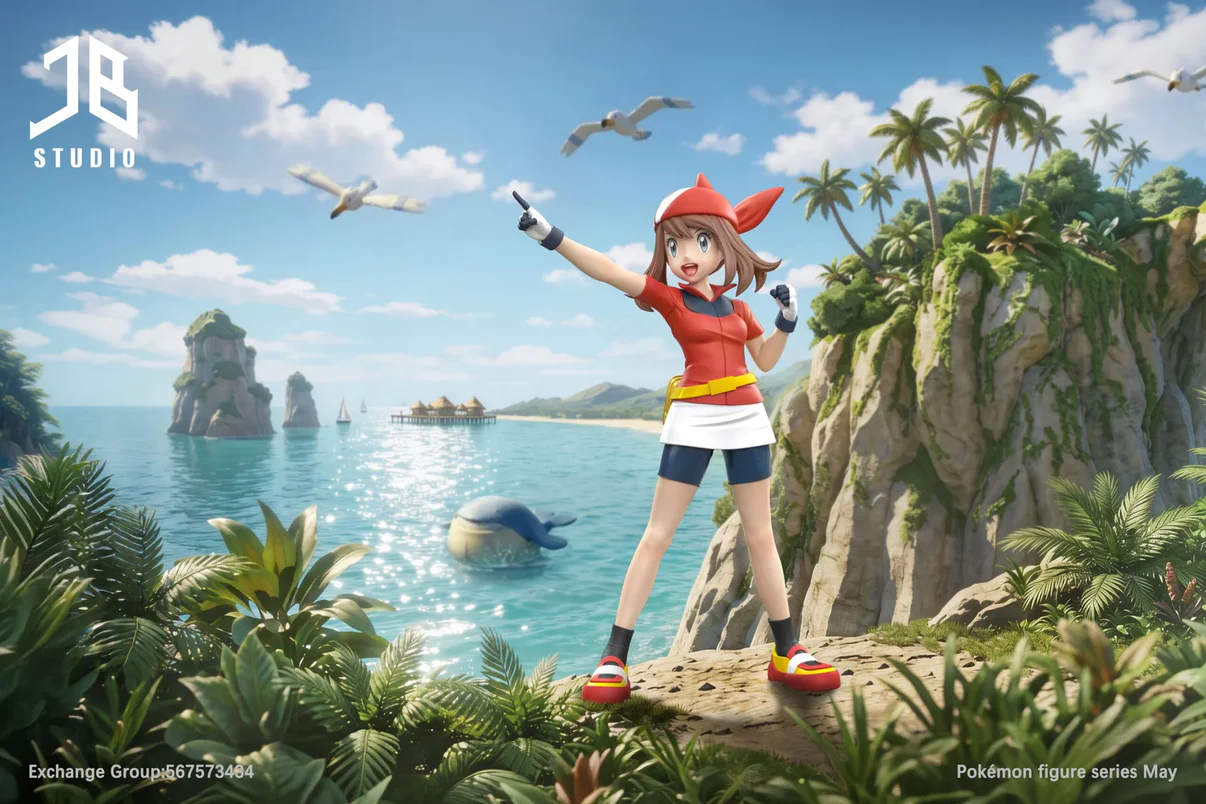May Pokémon 1/20 Scale TOPGK Statue - JB Studio