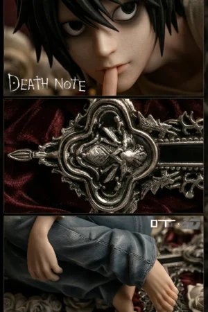 Alternative view of L Lawliet Death Note 1/6 Scale Creative Display - Old Time Studio X ZZDD Studio