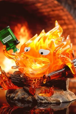 Drunk Calcifer Howl's Moving Castle 1/10 Scale - Long Miao Studio