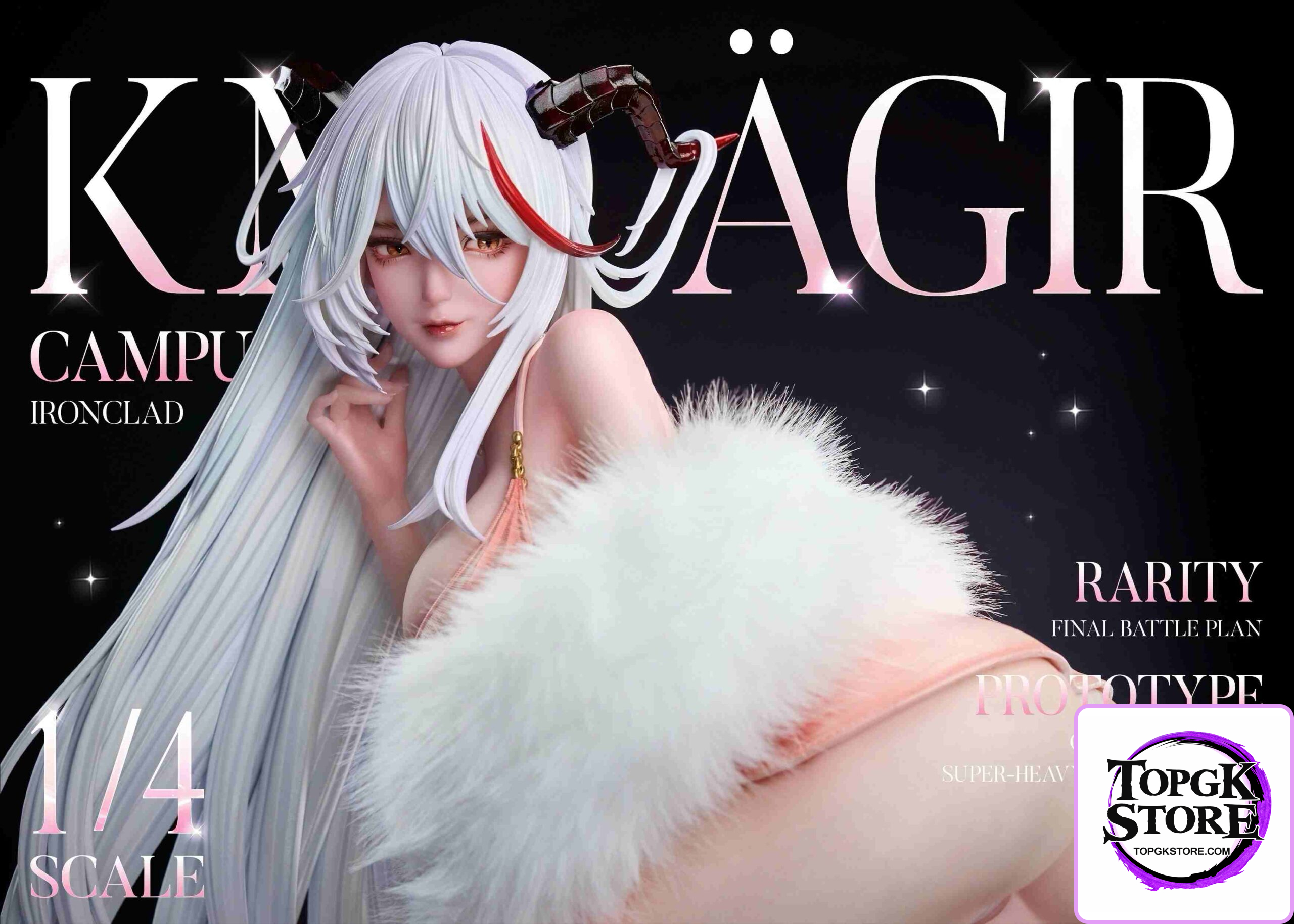 Agir Azur Lane 1/4 Scale TOPGK Resin Statue - Pink Core Studio - Image 8