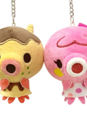 Animal Crossing: New Horizons Zucker × Marina Custom Plush Keychain (Produced by Bu Yi Toy Studio)