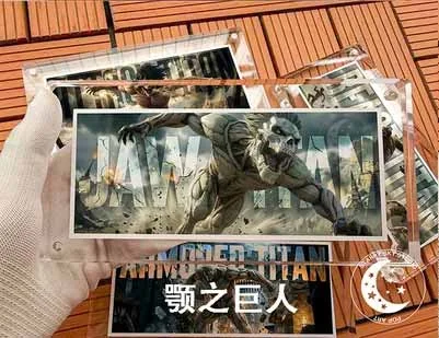 Attack on Titan – Nine Titans Mini Acrylic Brick Art Print | Xingkong Studio Limited Edition - Image 9