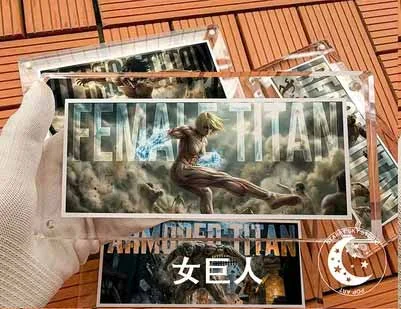 Attack on Titan – Nine Titans Mini Acrylic Brick Art Print | Xingkong Studio Limited Edition - Image 8