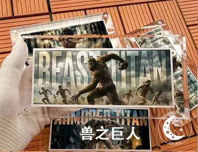 Attack on Titan – Nine Titans Mini Acrylic Brick Art Print | Xingkong Studio Limited Edition - Image 5