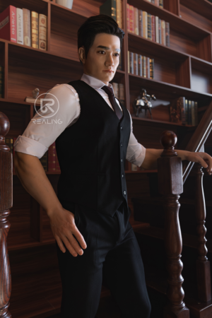 Alternative view of Bernardo (ROS) - 180cm Patrician Silicone Sex Doll | Classical Bearing, Contained Spirit