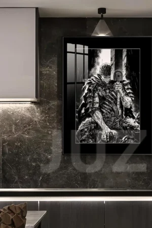 Alternative view of “Berserk” Guts Eclipse Edition Limited Framed Artwork JuZi Studio & TOPGK