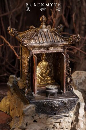 Alternative view of Black Myth: Wukong (Licensed)  Yellow Wind Ridge Keeper’s Shrine Bronze Incense Burner – Game Science