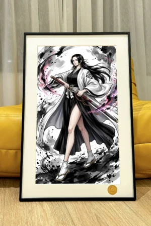 Alternative view of Boa Hancock × Gotei 13 “Captain” Limited Decorative Painting — One Piece × Bleach | Xingkong Studio × TOPGK