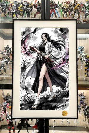 Boa Hancock × Gotei 13 “Captain” Limited Decorative Painting — One Piece × Bleach | Xingkong Studio × TOPGK