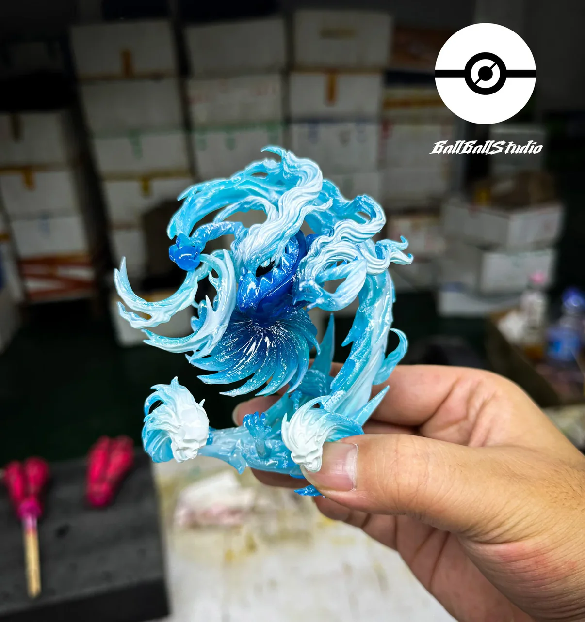 Darkrai Pokémon TOPGK Resin Statue - Ball Ball Studio - Image 8