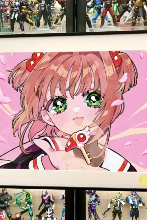 “Cardcaptor Sakura” Sakura Kinomoto Sealing Wand Edition Limited Framed Artwork Xingkong Studio & TOPGK