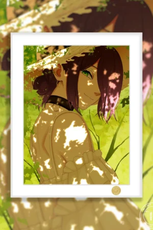 Chainsaw Man – Spring Day Reze – TOPGK Decorative Painting – H-TWO Studio