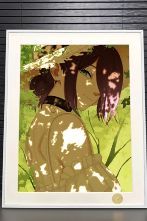 Alternative view of Chainsaw Man – Spring Day Reze – TOPGK Decorative Painting – H-TWO Studio