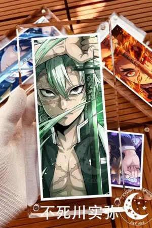 Alternative view of Demon Slayer Infinity Castle Arc Mini Brick Decorative Painting | Kimetsu No Yaiba Acrylic Art | Xingkong Studio 66pcs