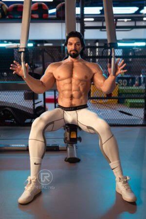 Alternative view of Austin - 183cm Metropolitan Power Silicone Sex Doll | Poised Tension, Modern Sculpture