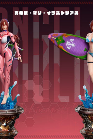 Alternative view of Mari Makinami Illustrious Neon Genesis Evangelion 1/6 Scale Resin Statue - Done Studio