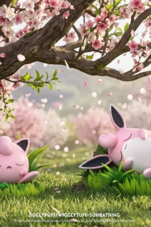 Pokémon Jigglypuff × Wigglytuff × Raichu 1/20 Scale Figure - Wonder Studio