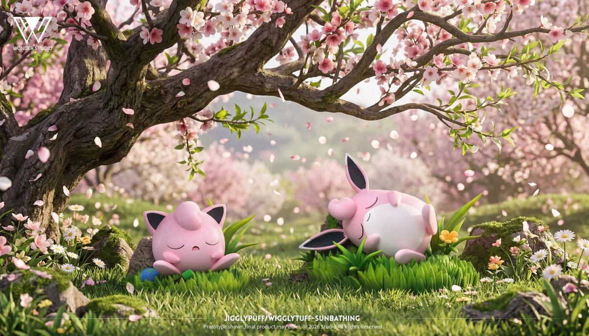 Pokémon Jigglypuff × Wigglytuff × Raichu 1/20 Scale Figure - Wonder Studio