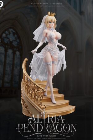 Saber Artoria Pendragon Fate Series Wedding Dress 1/6 Scale Statue – Eve Studio