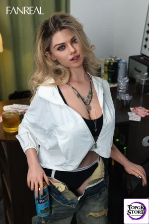 Alternative view of FANREAL Maria ROS 168cm F-Cup Silicone Sex Doll  Urban Cool Meets Hyperrealistic Versatility
