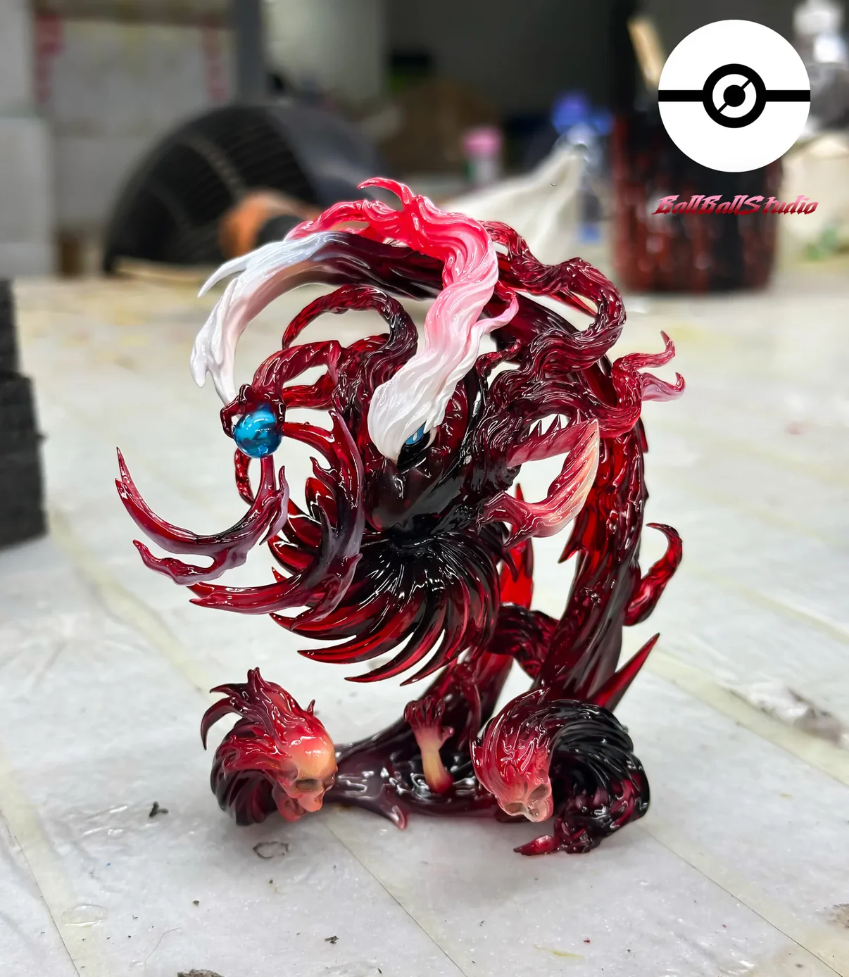 Darkrai Pokémon TOPGK Resin Statue - Ball Ball Studio - Image 11