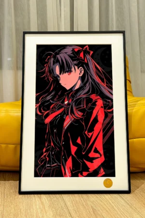 Alternative view of Fate/Grand Order – Red Style Rin Tohsaka – TOPGK Decorative Painting – Xingkong Studio