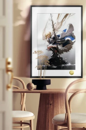 Alternative view of Fate/Stay Night – Knight Saber Artoria Pendragon – TOPGK Decorative Painting – HuangGua Studio