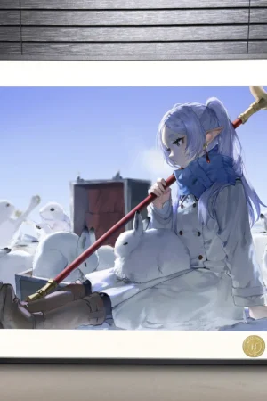 Frieren — “Winter Edition” Limited Collectible Artwork-H-TWO Studio