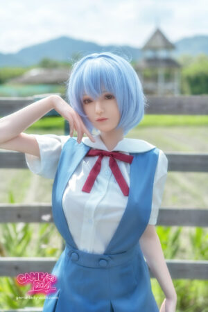 Alternative view of Game Lady 156cm A Cup Rei Ayanami Silicone Sex Doll -Neon Genesis Evangelion