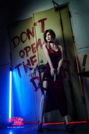 Alternative view of Game Lady 166cm A-Cup Ada Wong Platinum Silicone  Sex Doll – Resident Evil Collector Edition
