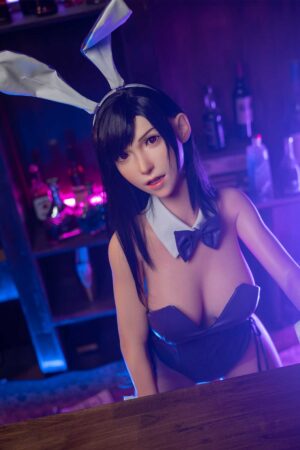 Game Lady 167cm Tifa Lockhart Platinum Silicone  Sex  Doll – Final Fantasy VII Collectible