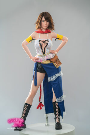 Game Lady 167cm Yuna Platinum Silicone Sex  Doll – Final Fantasy X Collectible Edition