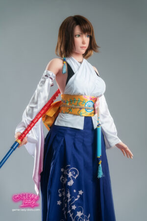 Alternative view of Game Lady 167cm Yuna Platinum Silicone Sex  Doll – Final Fantasy X Summoner Collector Edition