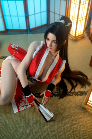 Alternative view of Game Lady 168cm D Cup Mai Shiranui Platinum Silicone Sex Doll -The King of Fighters / Fatal Fury