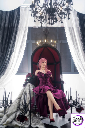 Alternative view of Game Lady 171cm G-Cup Lightning Silicone Sex Doll – Final Fantasy XIII Character Collectible